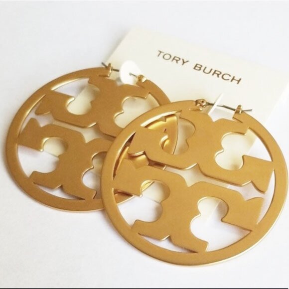 Tory Burch Gold Statement Earrings - Picture 5 of 5